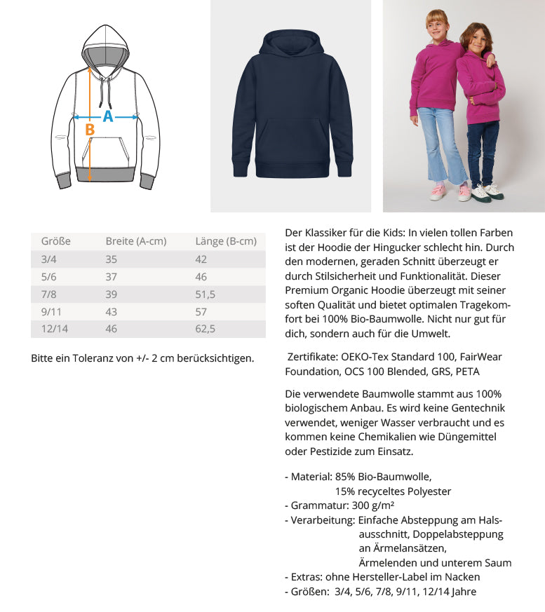 Schwarzwald Pulli Kinder Hoodie