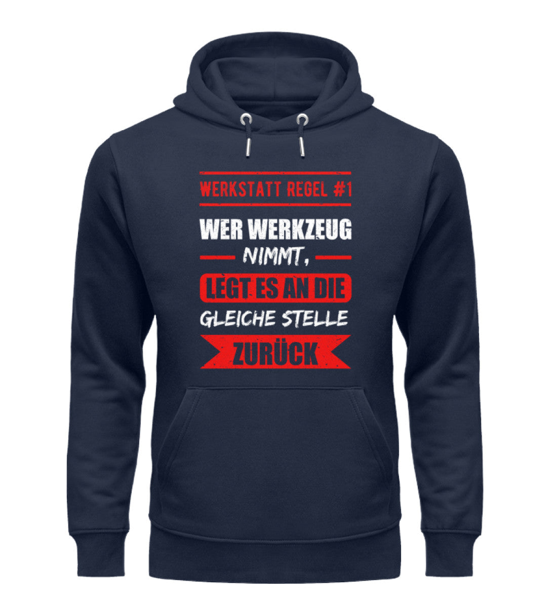 Wer Werkzeug nimmt, legt es zurück Hoodie