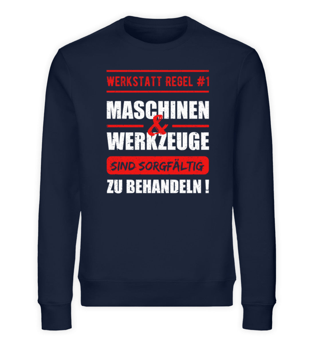 Maschinen und Werkzeuge behandeln Sweater