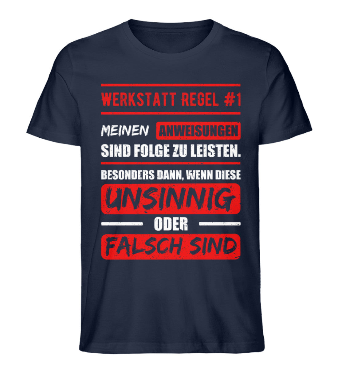 Unsinnigen Anweisungen Folge zu leisten