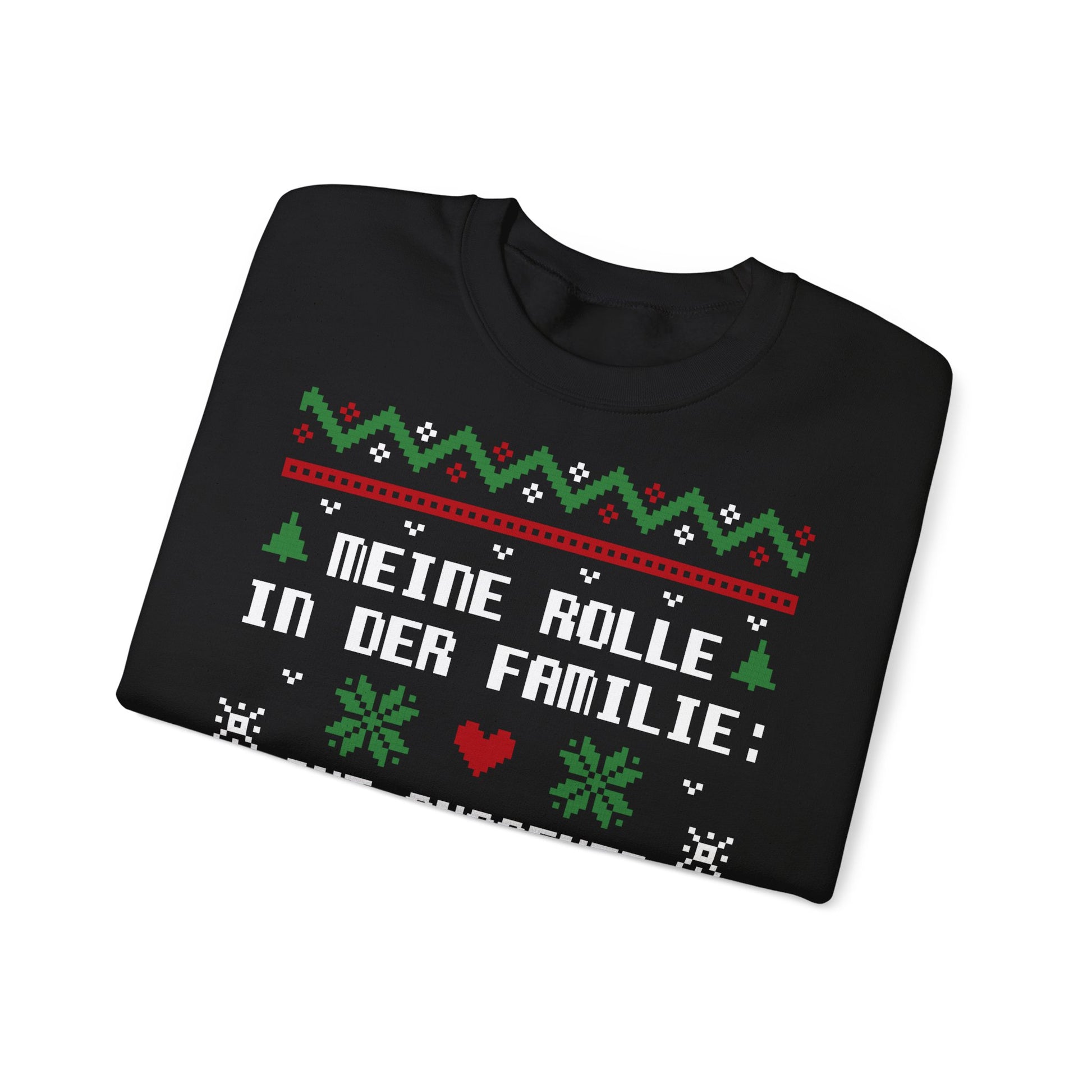 Meine Rolle in der Familie Pullover Wein