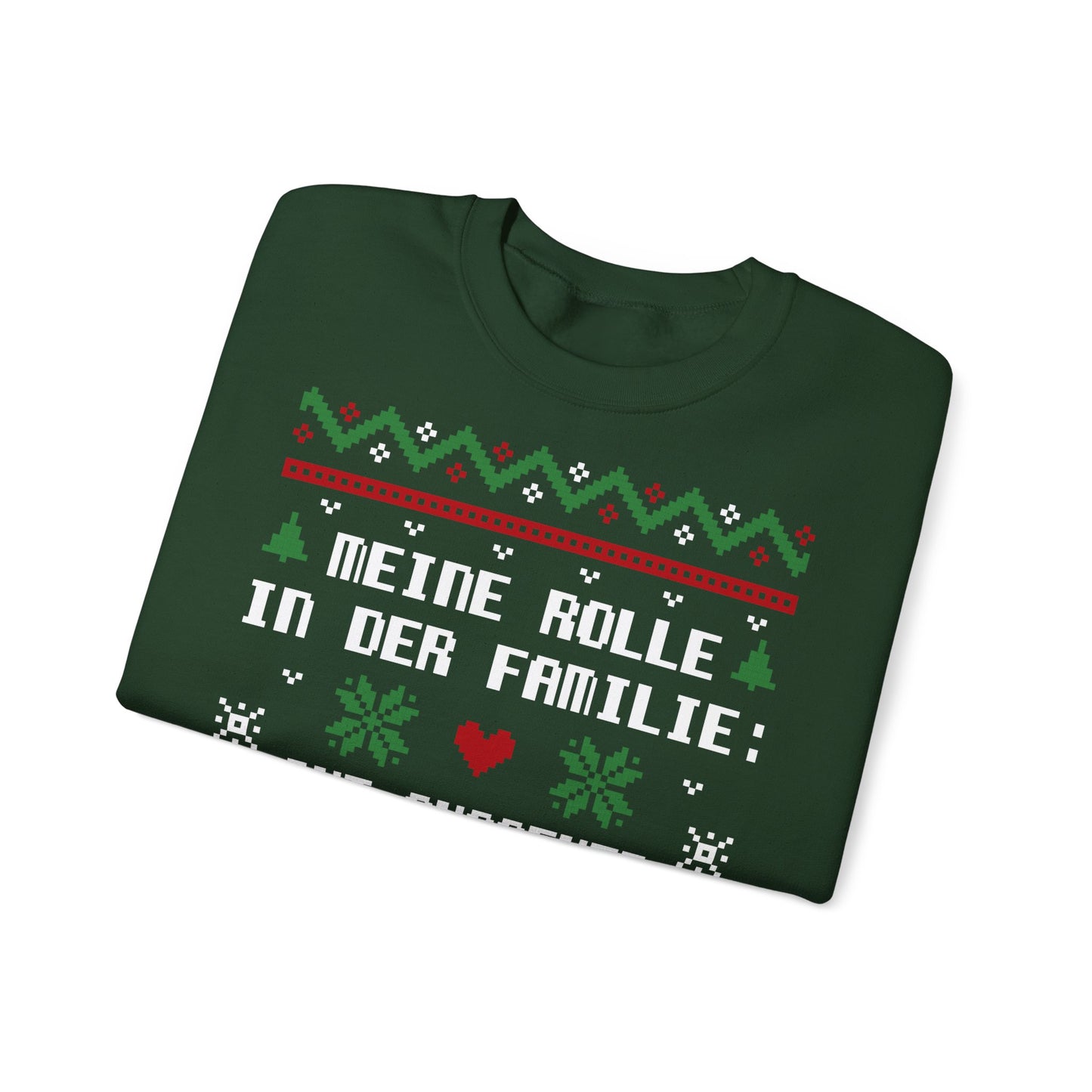 Meine Rolle in der Familie Pullover Wein