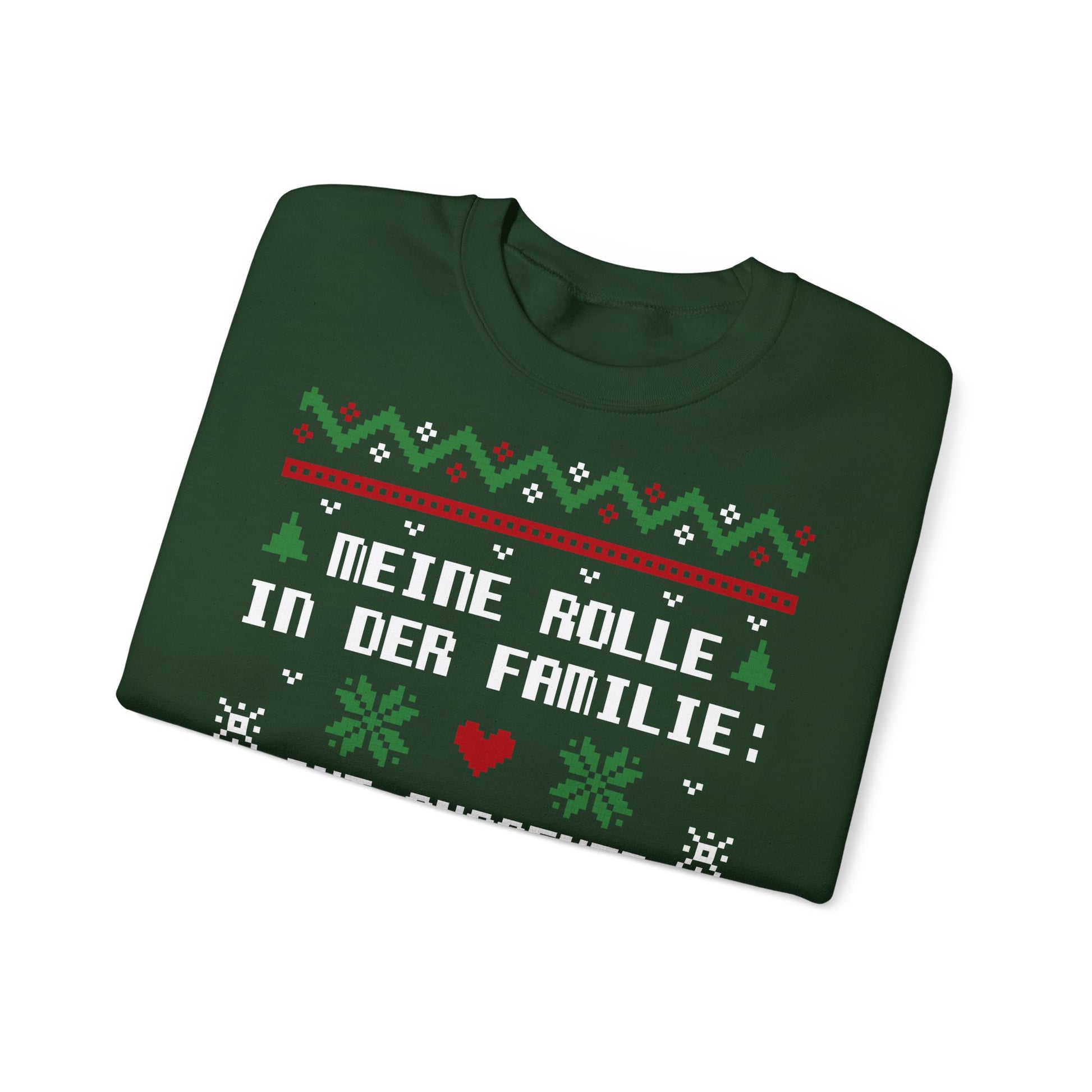 Meine Rolle in der Familie Pullover Wein