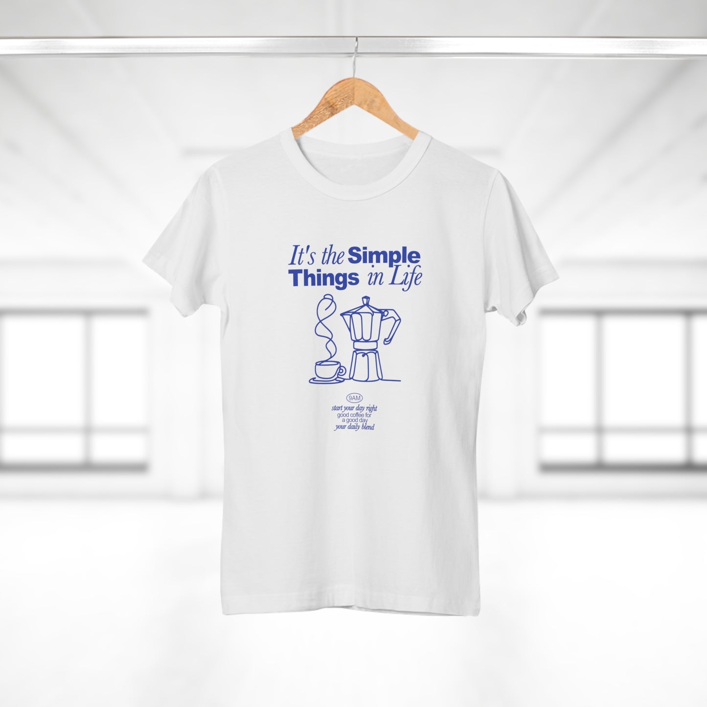 Simple Things in Life Coffee Shirt