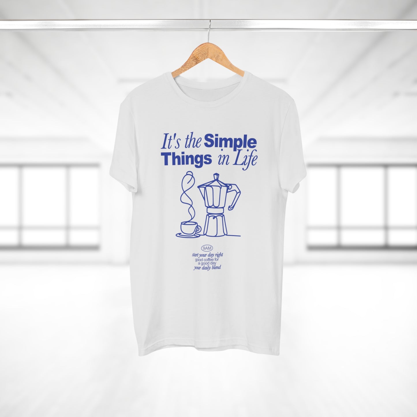 Simple Things in Life Coffee Shirt