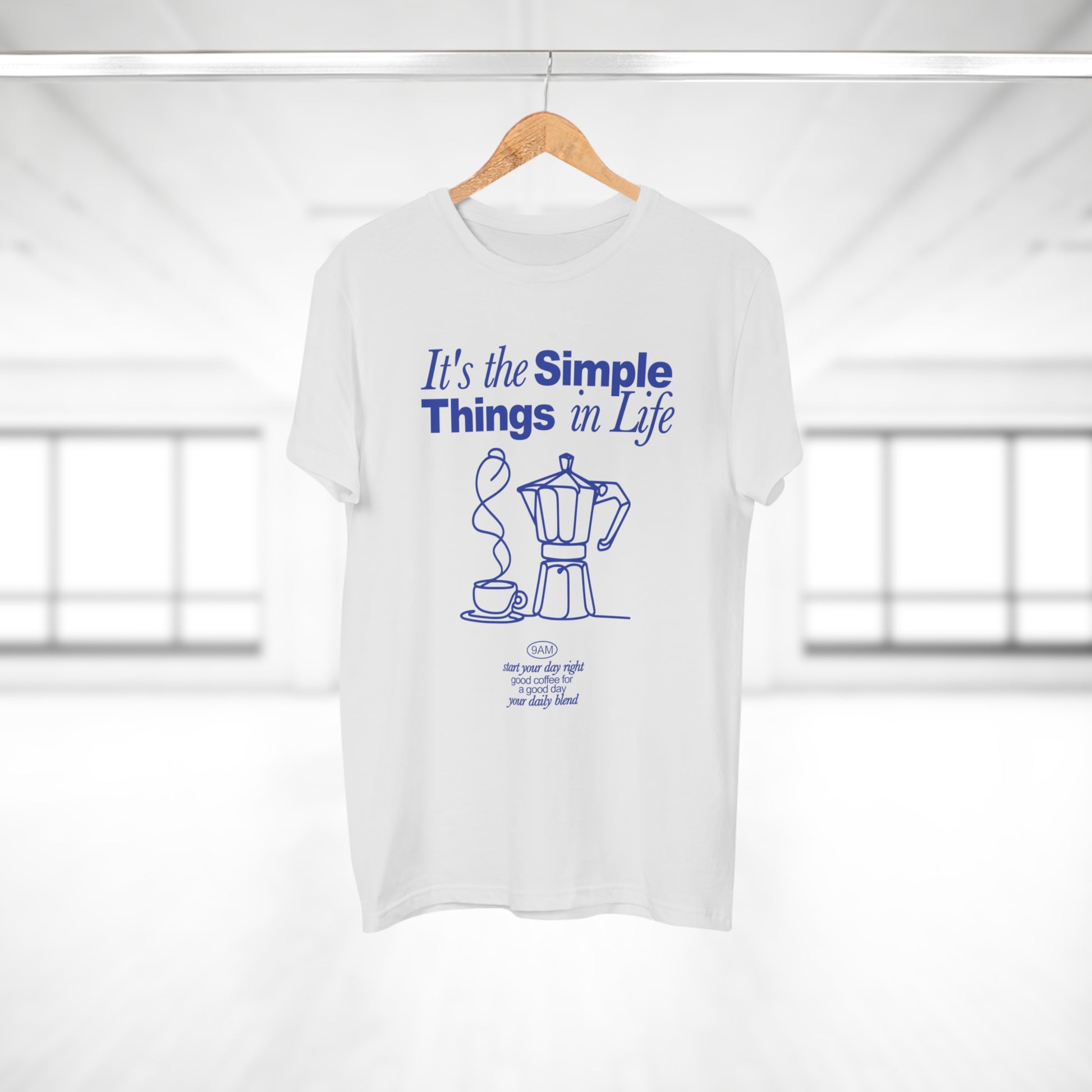 Simple Things in Life Coffee Shirt