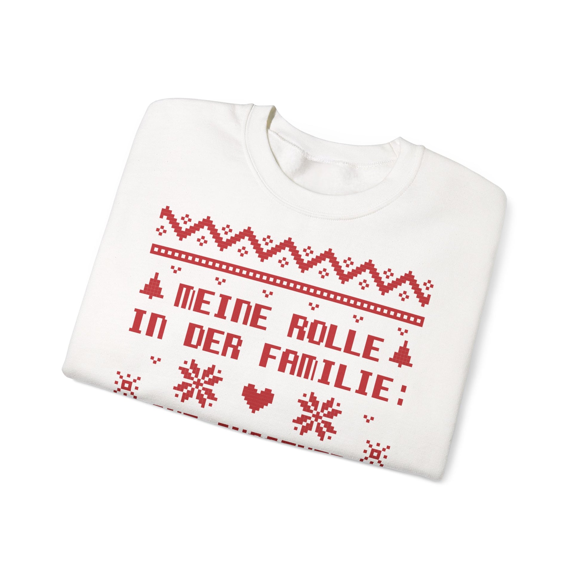 Meine Rolle in der Familie Pullover Wein