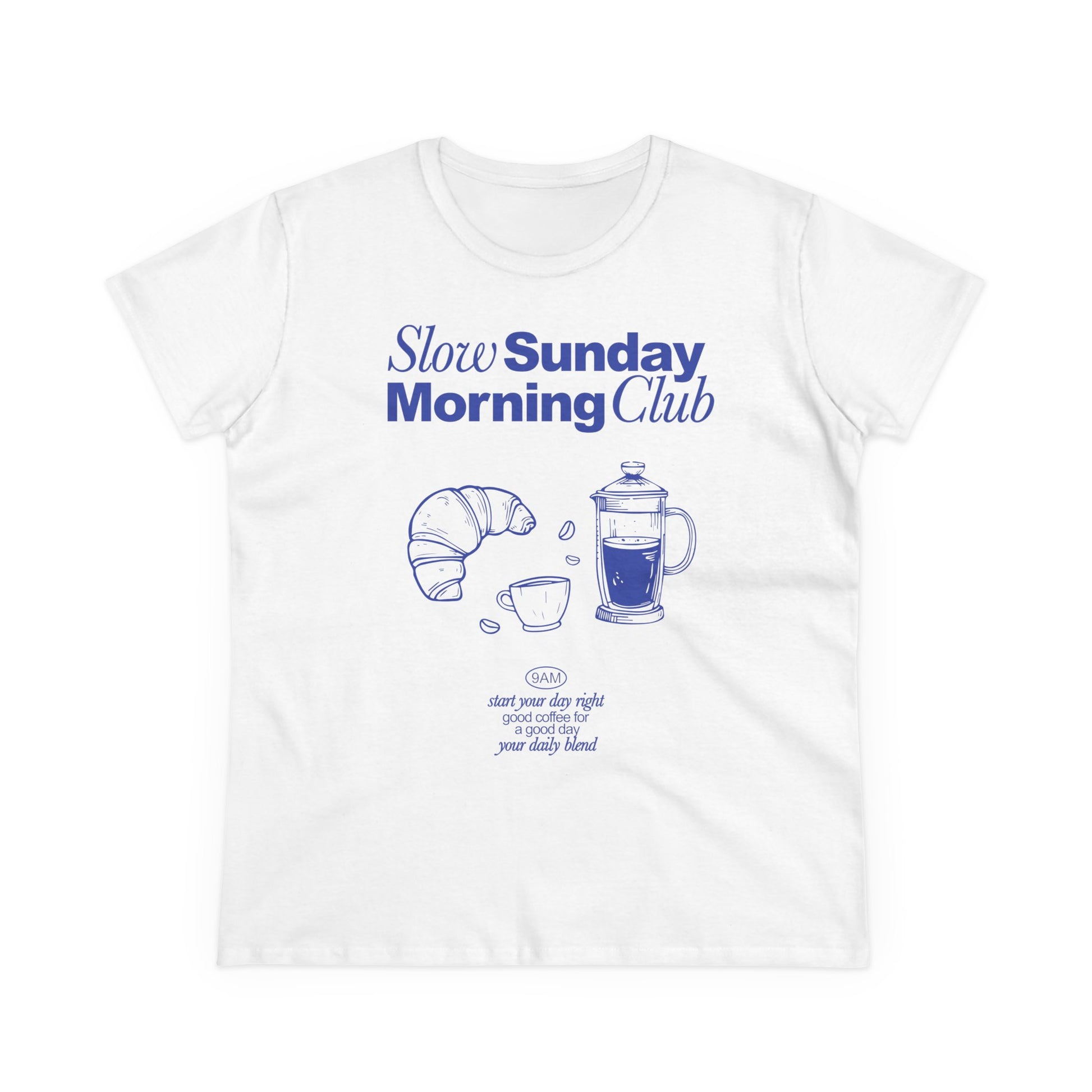 Slow Sunday Morning Club Shirt