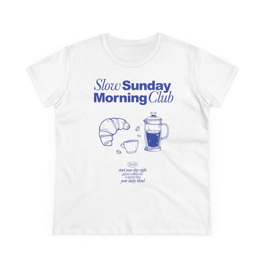Slow Sunday Morning Club Shirt