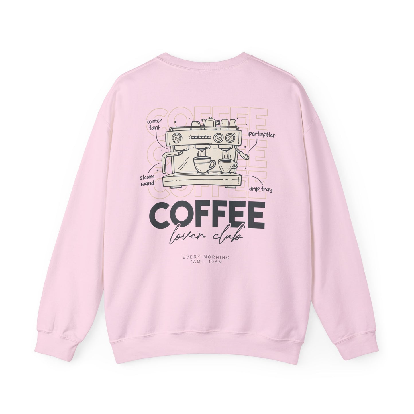 Coffee Lover Club Sweater