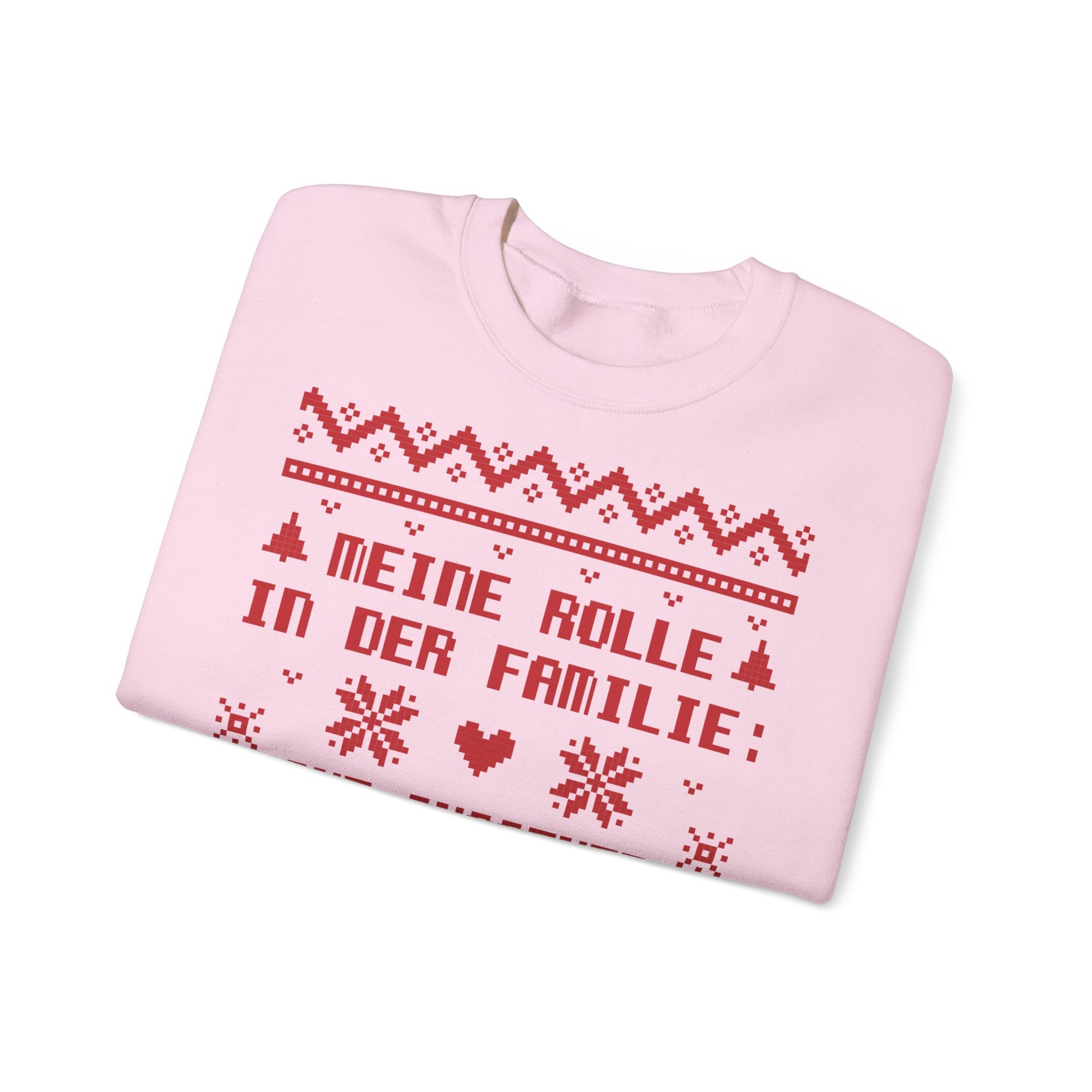 Meine Rolle in der Familie Pullover Wein