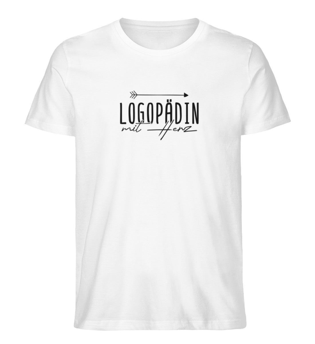 Logopädin mit Herz Tshirt