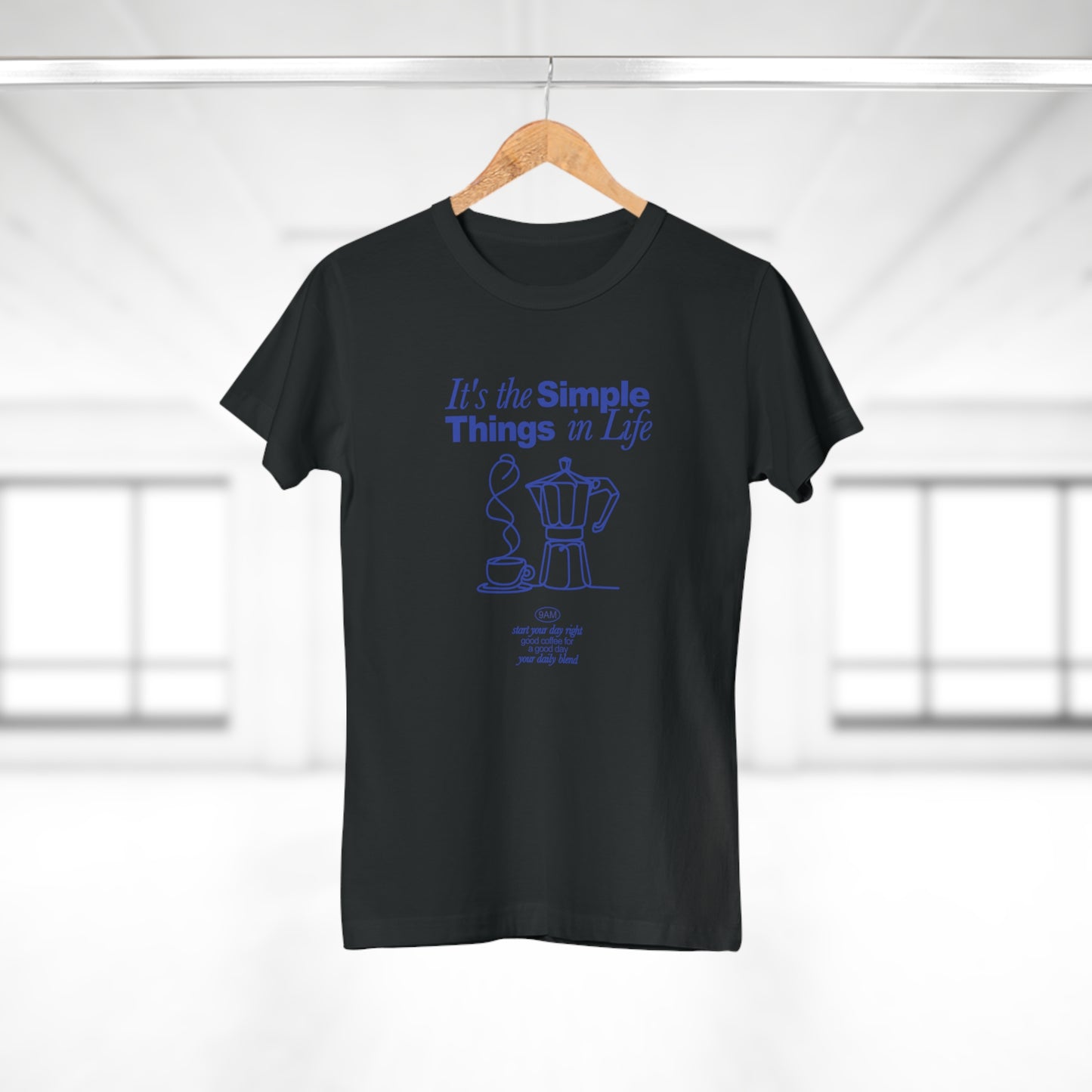 Simple Things in Life Coffee Shirt