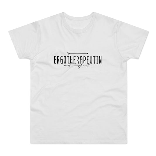 Ergotherapeutin mit Herz Shirt