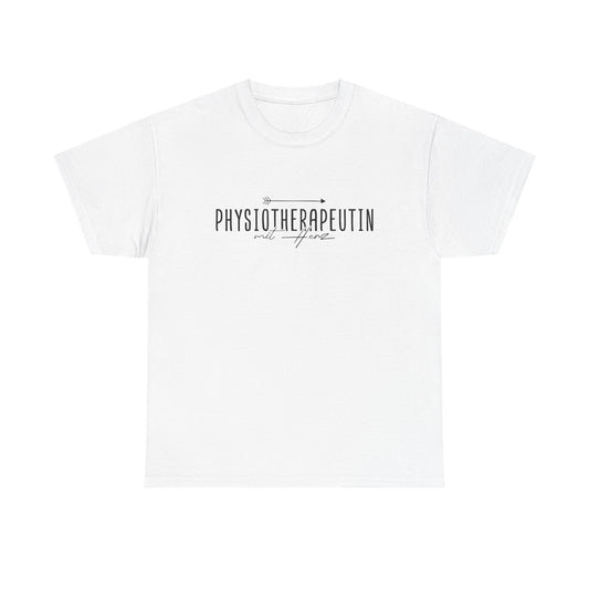 Physiotherapeutin mit Herz Shirt