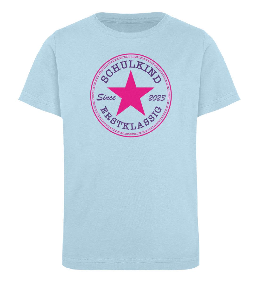 Schulkind Erstklassig Pink Violett Shirt