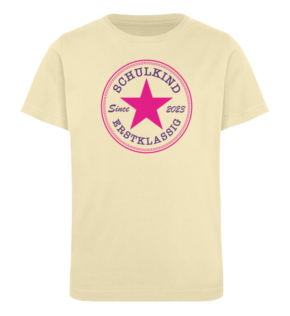 Schulkind Erstklassig Pink Violett Shirt