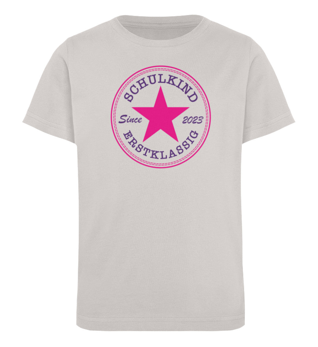 Schulkind Erstklassig Pink Violett Shirt
