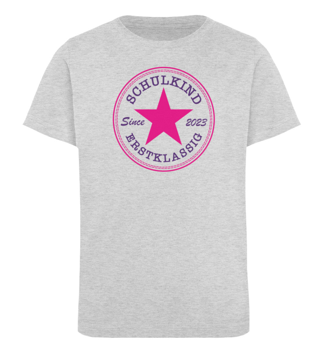 Schulkind Erstklassig Pink Violett Shirt
