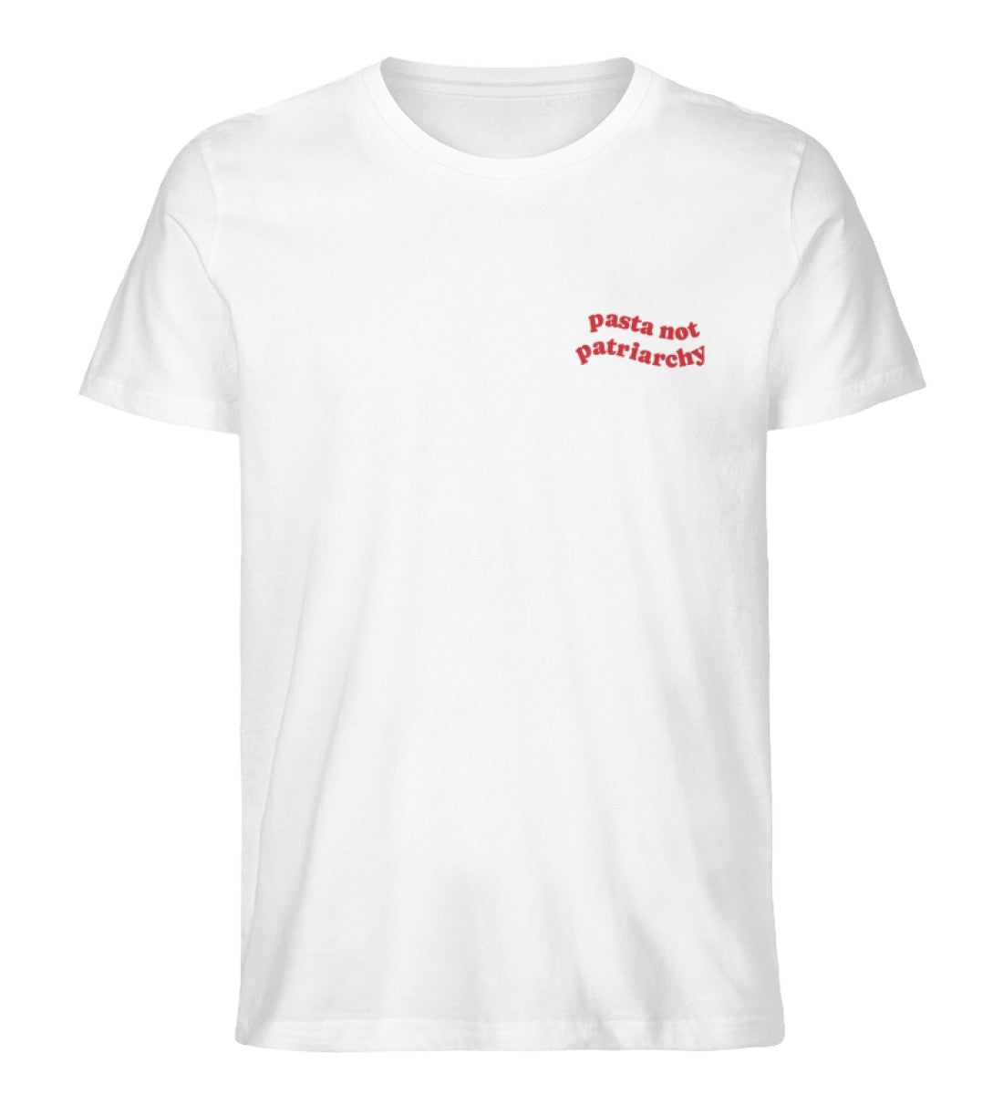 Pasta Not Patriarchy Minimalistic Shirt