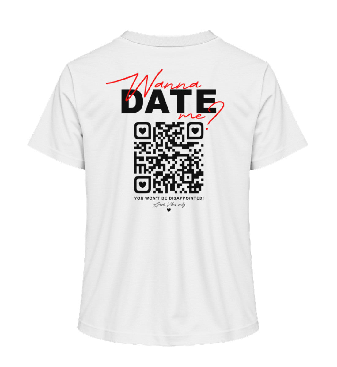 IN_Wanna Date Me QR Code Shirt • Personalized QR Code T-shirt • Mallorca T-shirt • Party Drink T-shirt • personalized funny gift for him