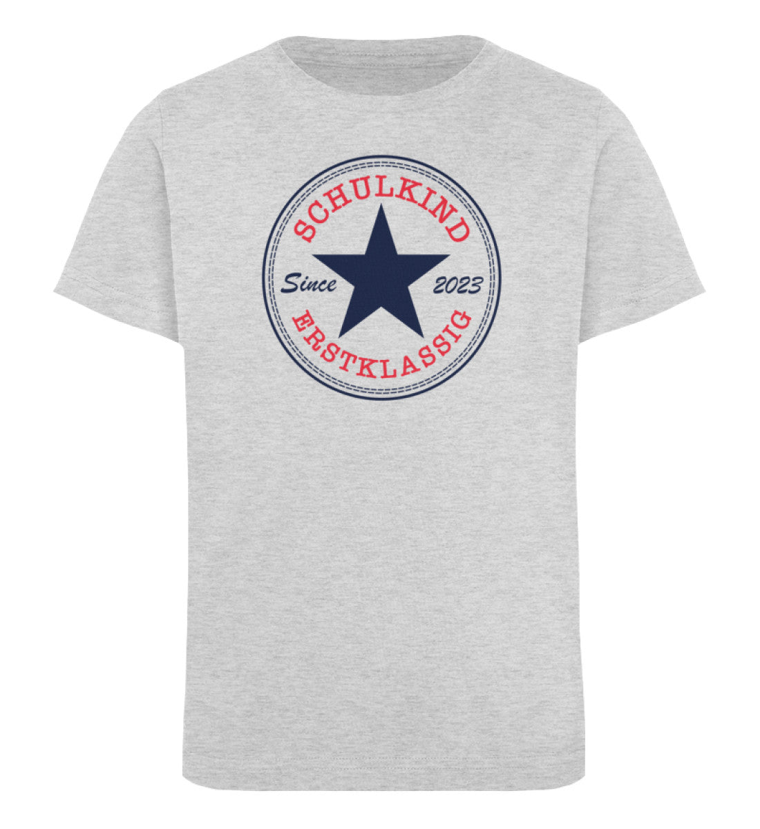 Schulkind Erstklassig Navy Red Shirt