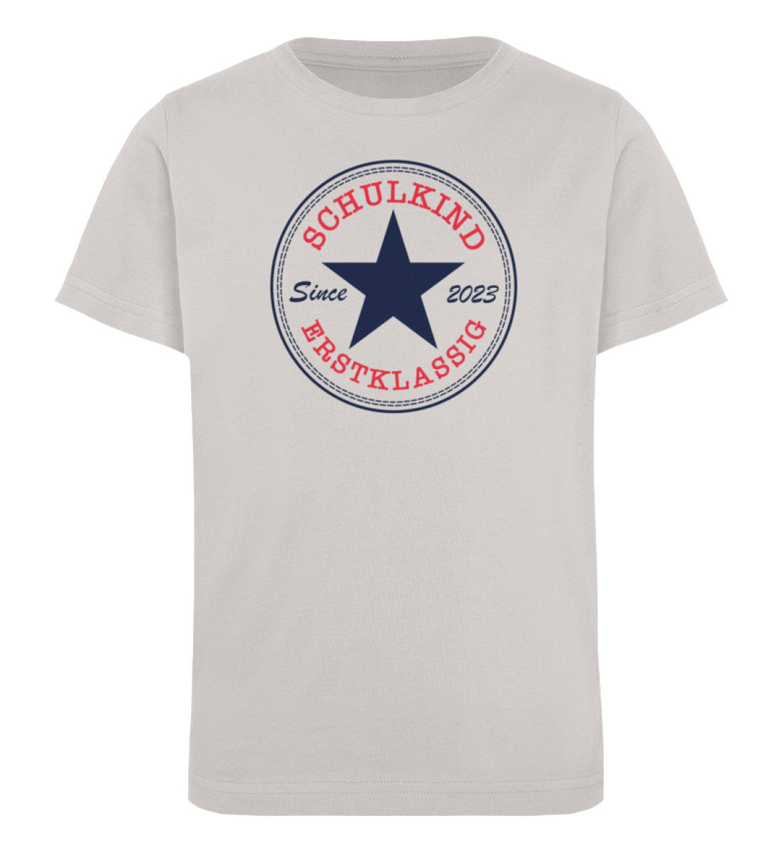 Schulkind Erstklassig Navy Red Shirt