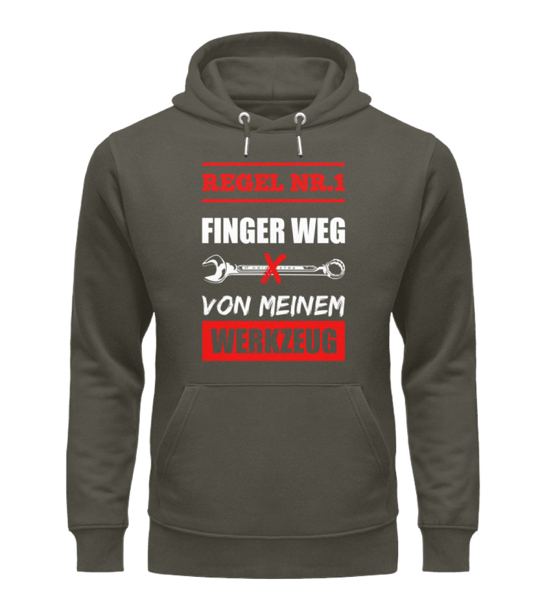Finger weg von meinem Werkzeug Hoodie