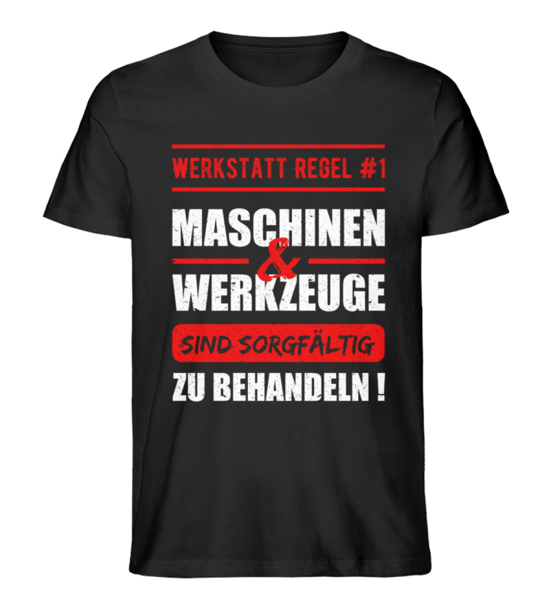 Maschinen und Werkzeuge behandeln Shirt