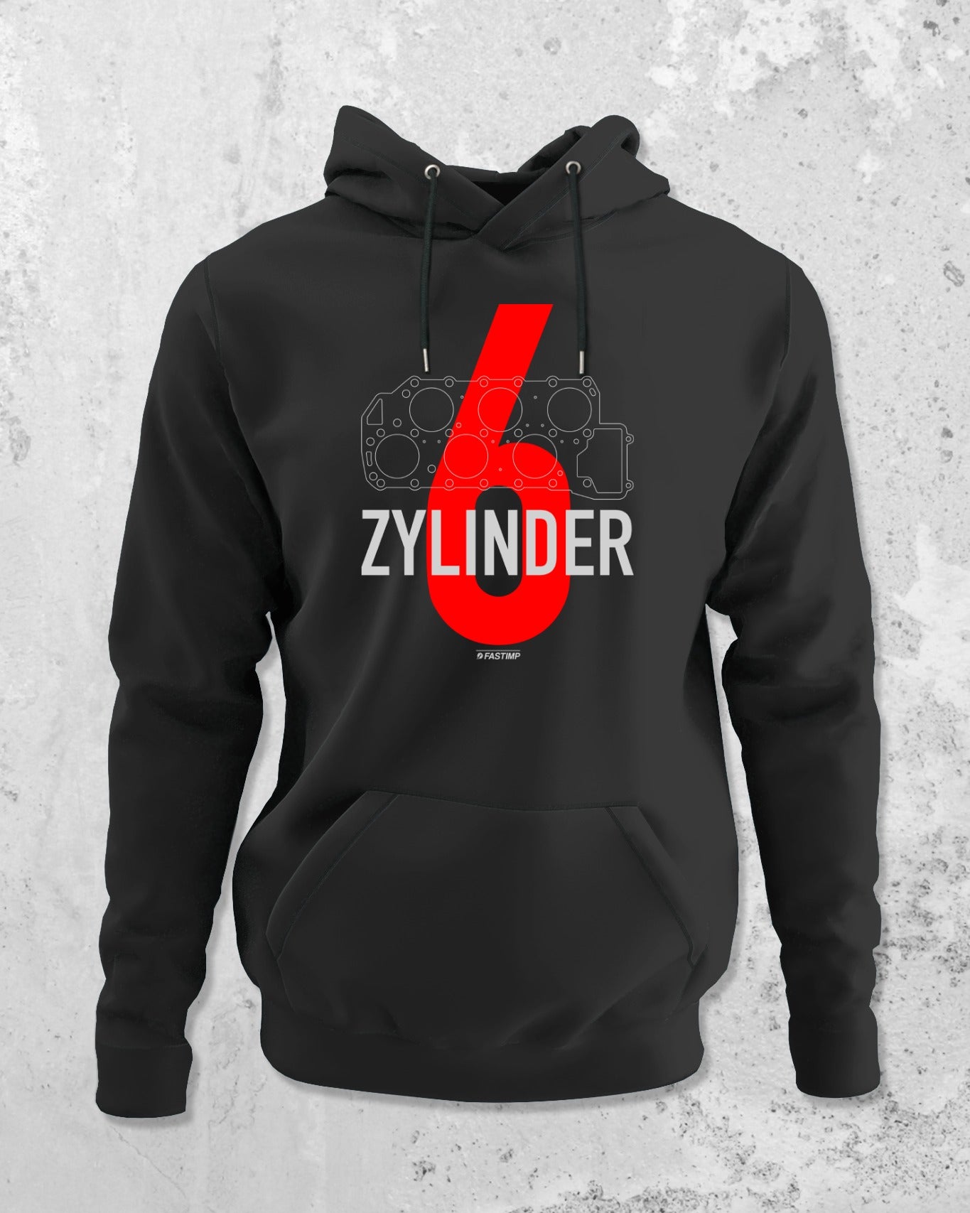 6 Zylinder Hoodie