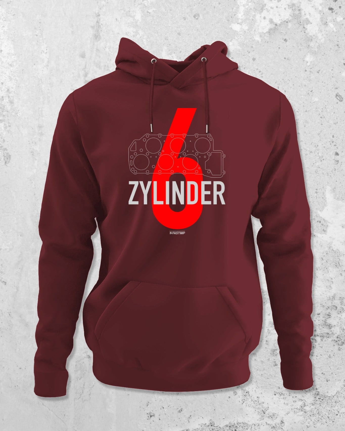 6 Zylinder Hoodie