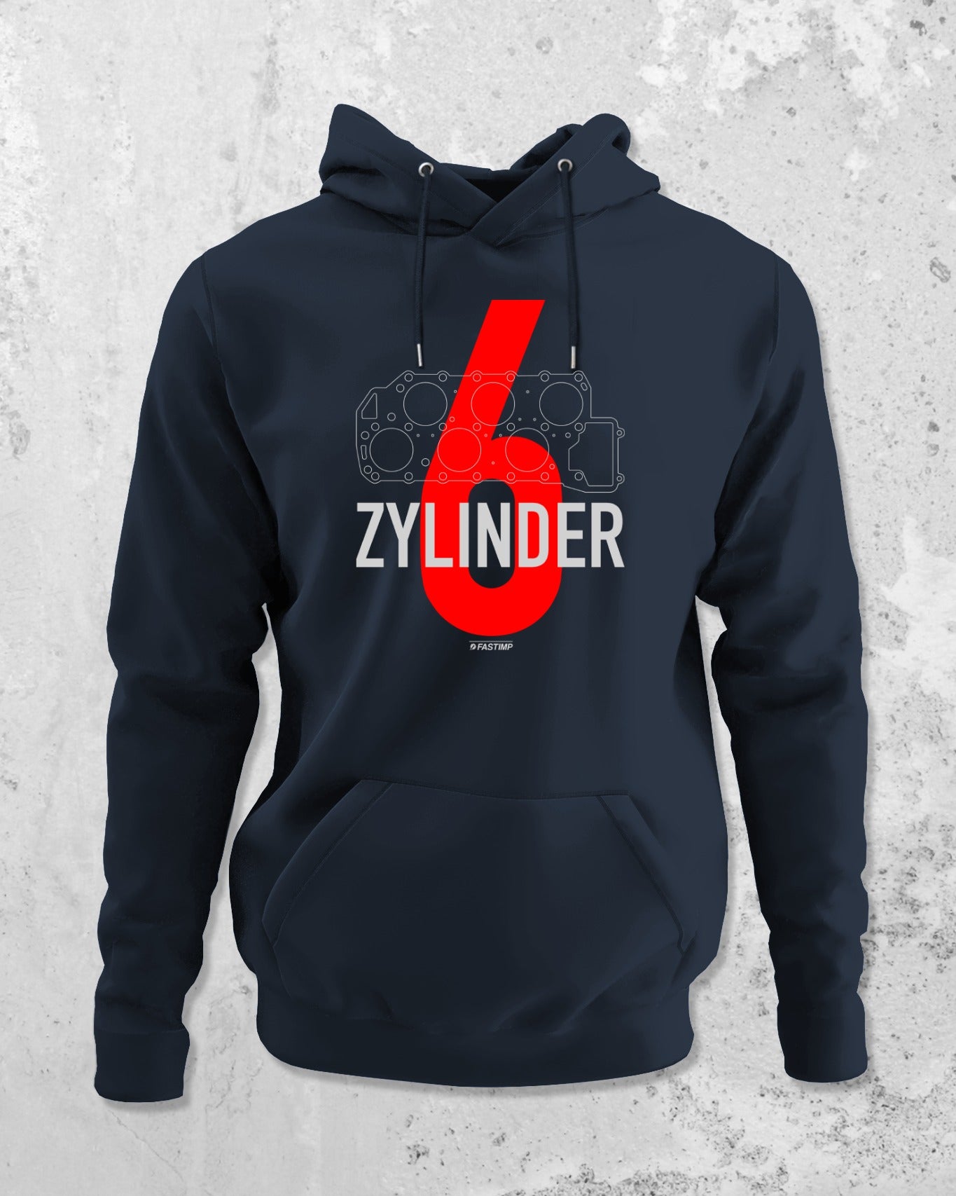 6 Zylinder Hoodie