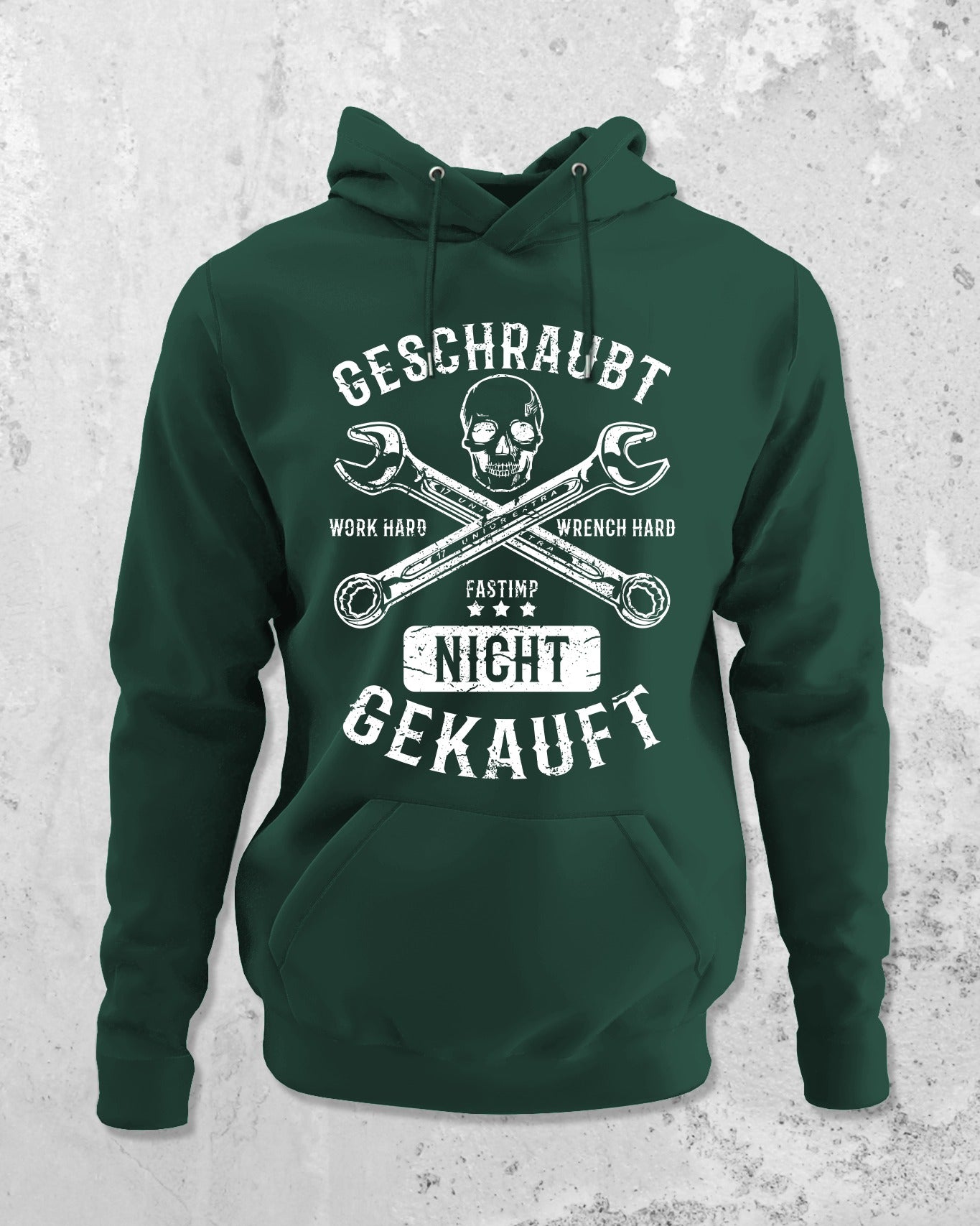 Geschraubt, nicht gekauft Hoodie