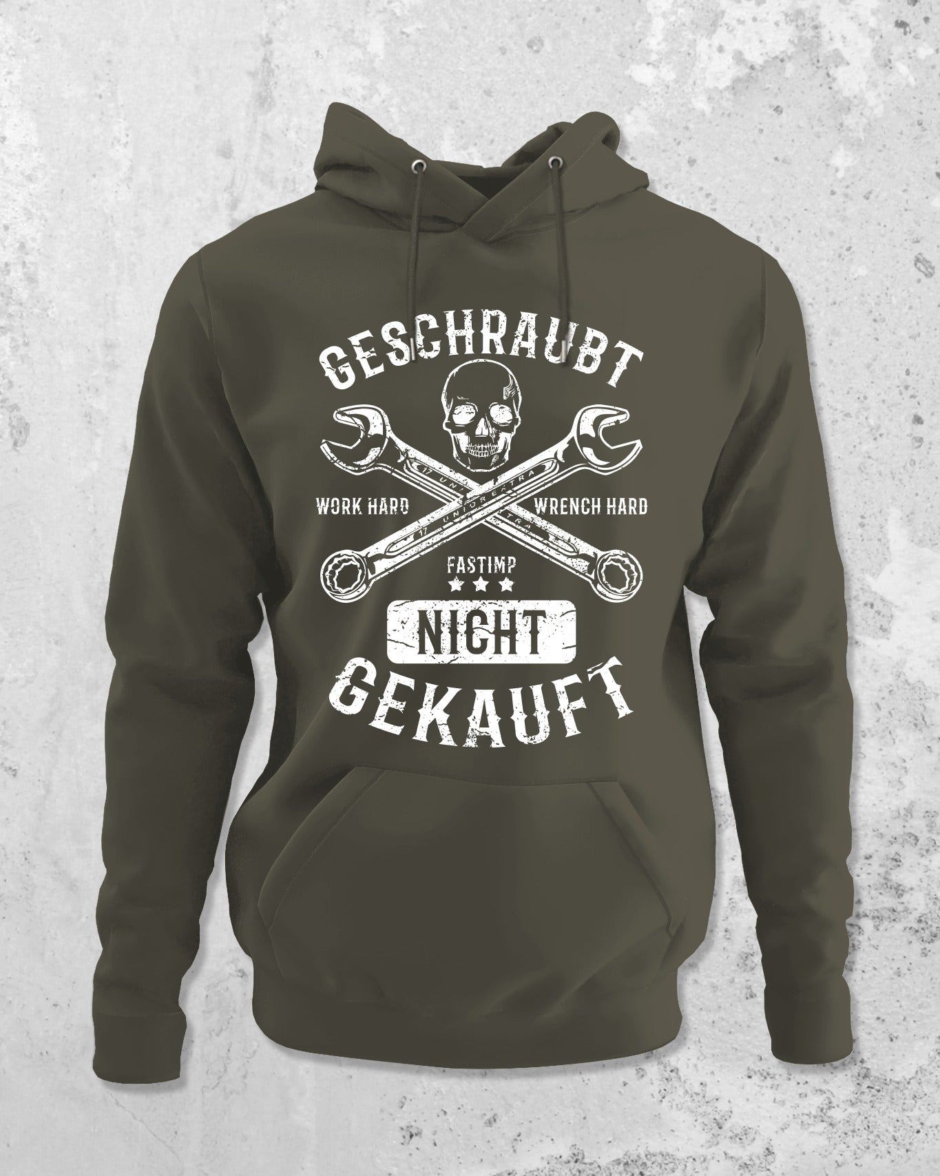 Geschraubt, nicht gekauft Hoodie