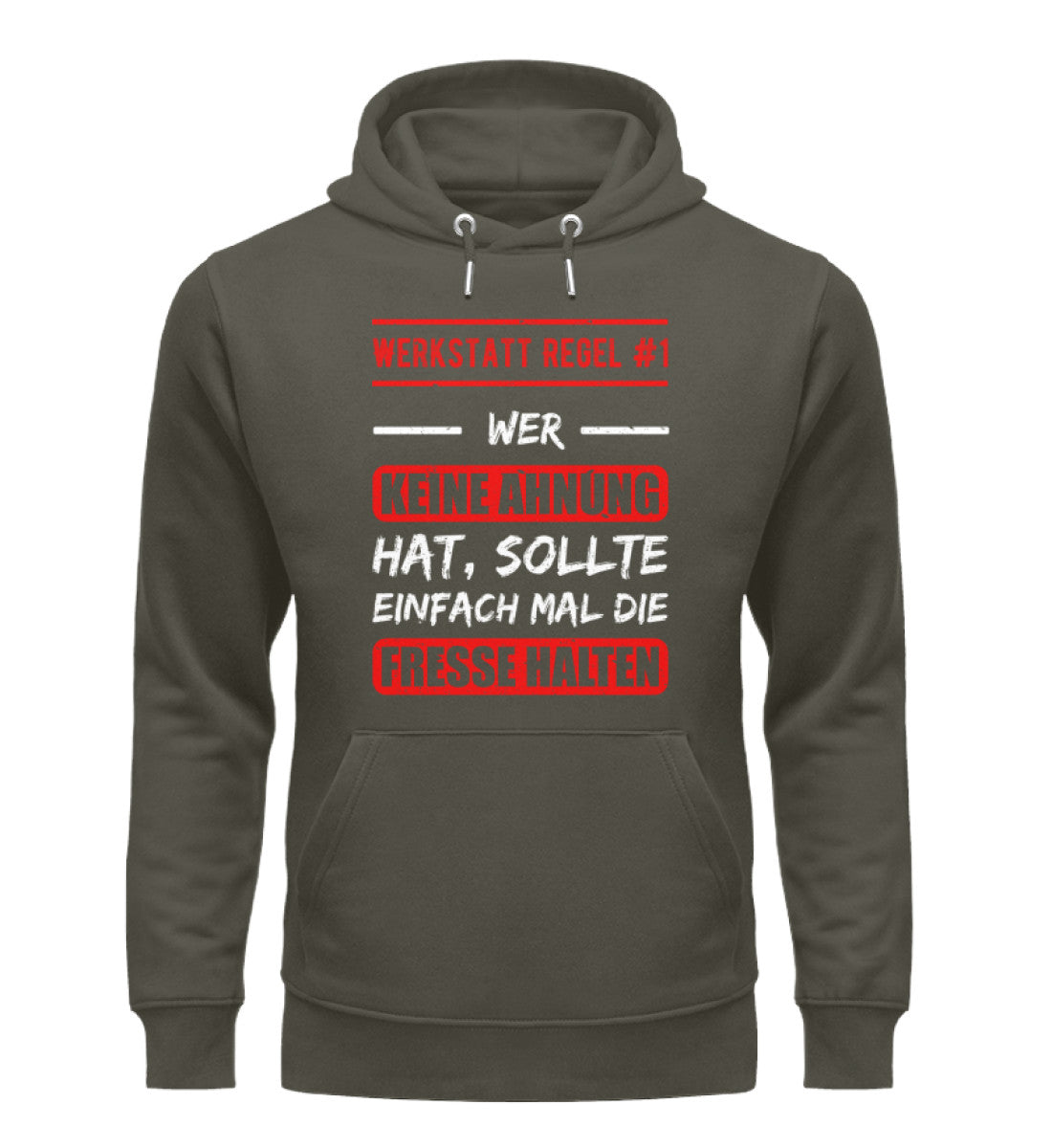 Wer keine Ahnung hat, Fresse halten