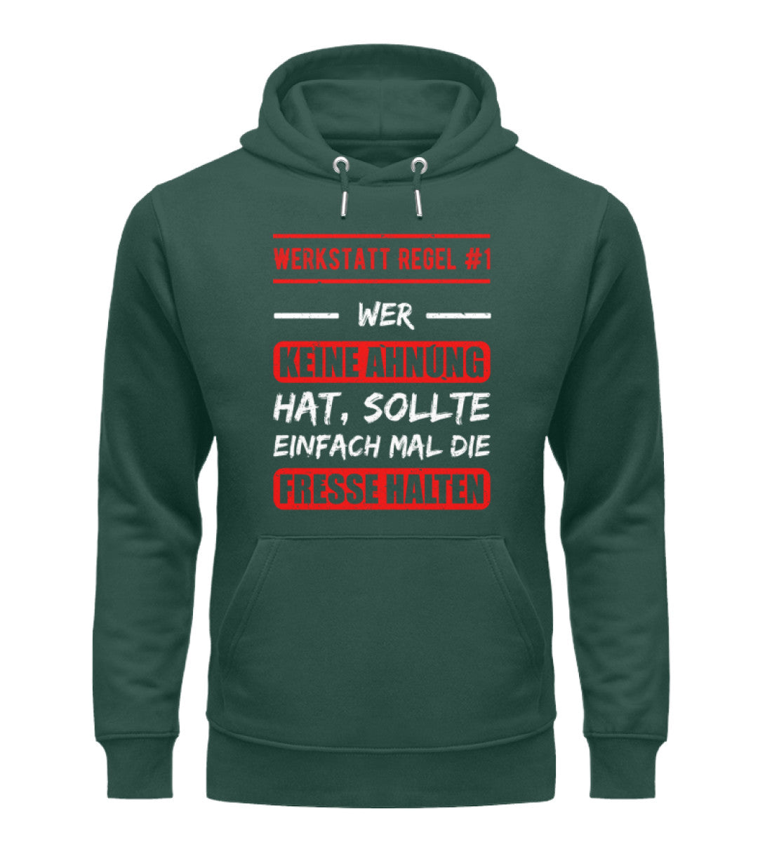 Wer keine Ahnung hat, Fresse halten