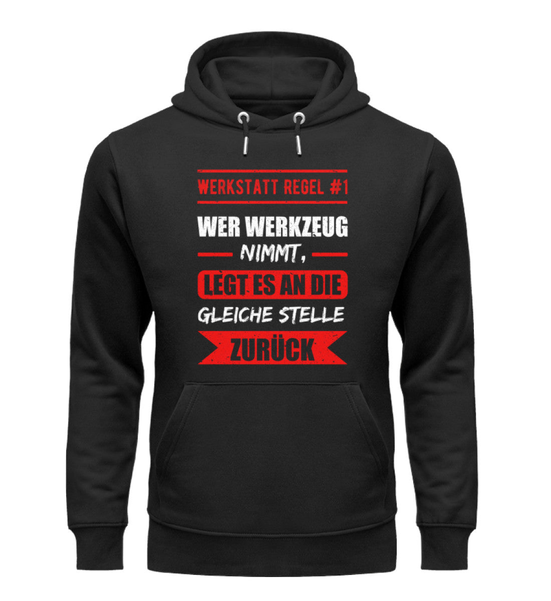 Wer Werkzeug nimmt, legt es zurück Hoodie
