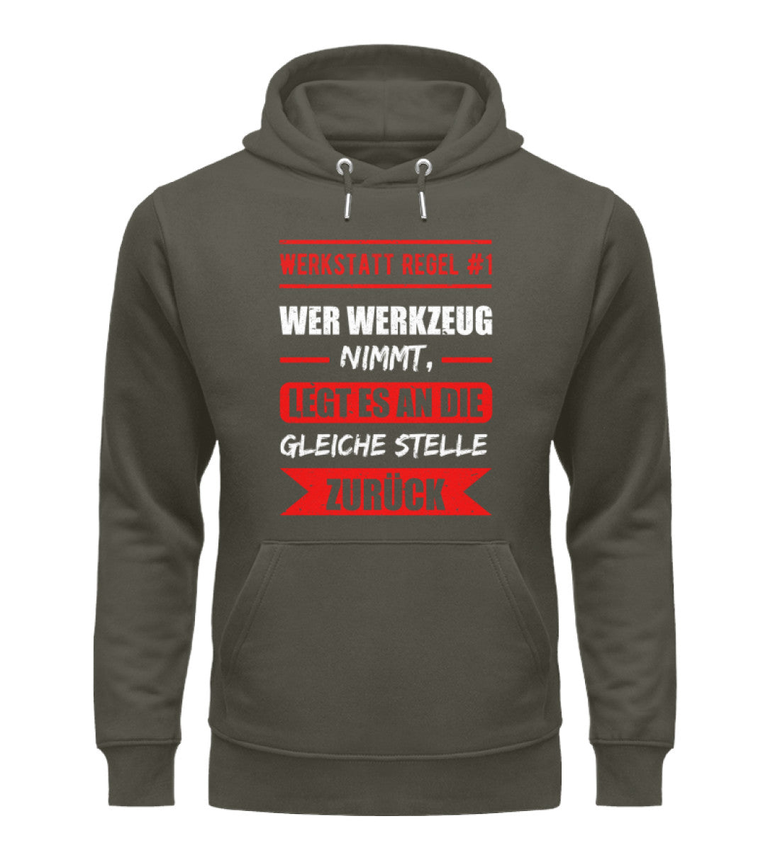 Wer Werkzeug nimmt, legt es zurück Hoodie