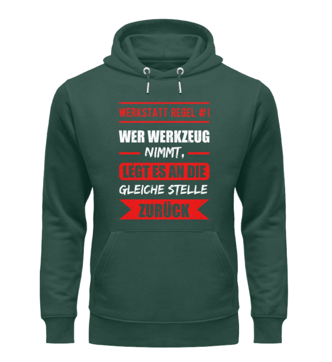 Wer Werkzeug nimmt, legt es zurück Hoodie