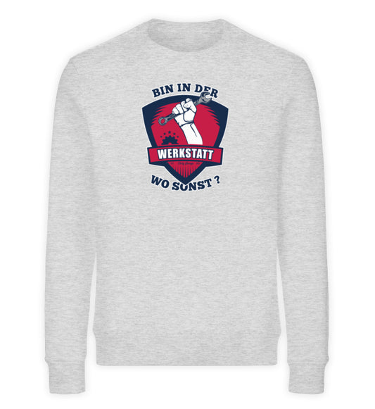 Bin in der Werkstatt, wo sonst? Sweater