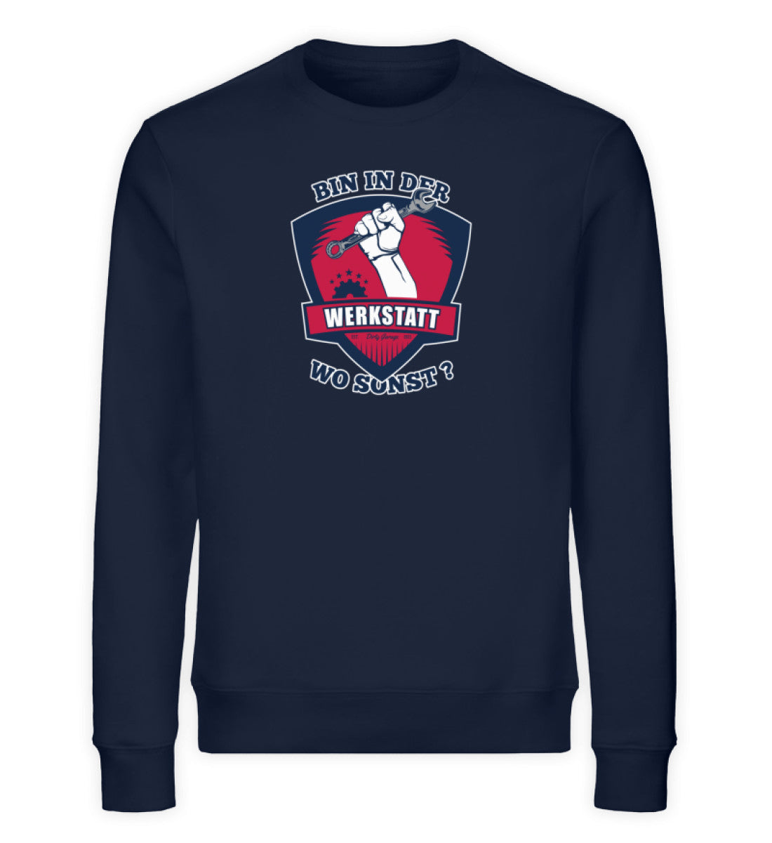 Bin in der Werkstatt, wo sonst? Sweater