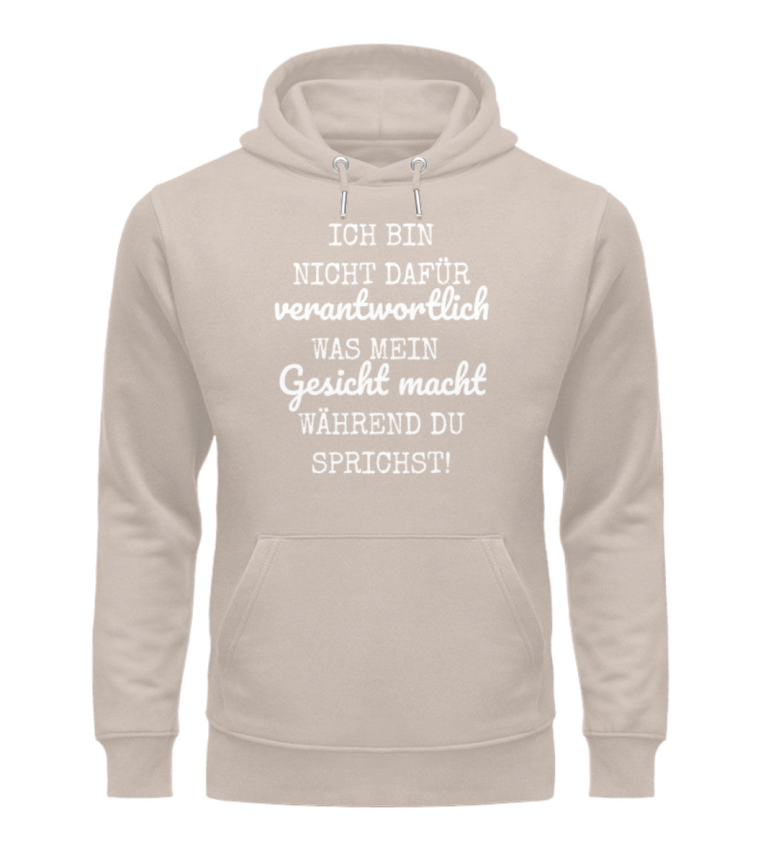 Ich bin nicht dafür verantwortlich Hoodie