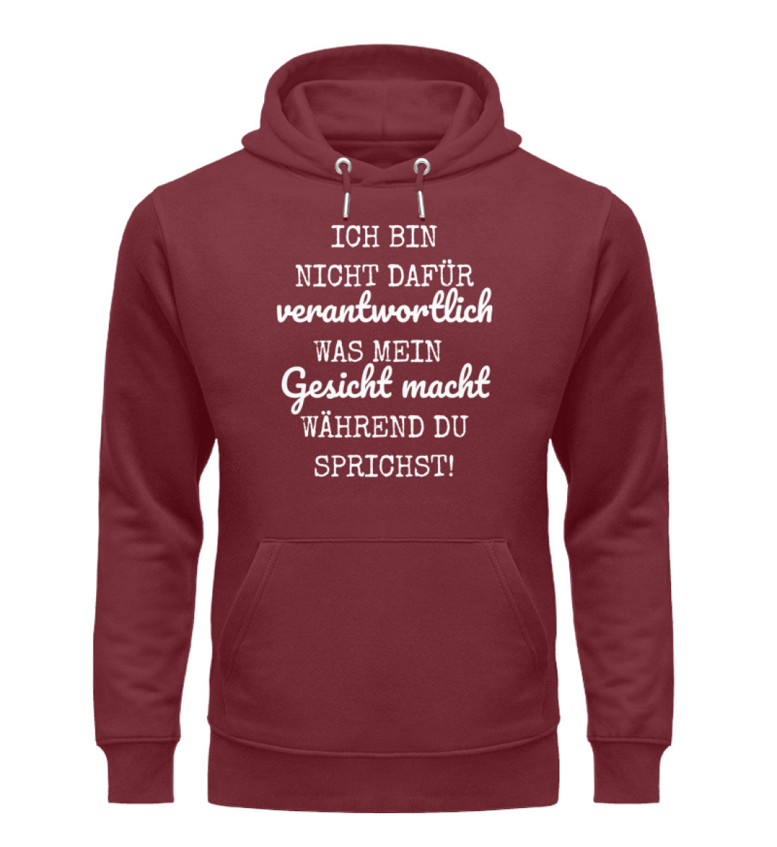 Ich bin nicht dafür verantwortlich Hoodie