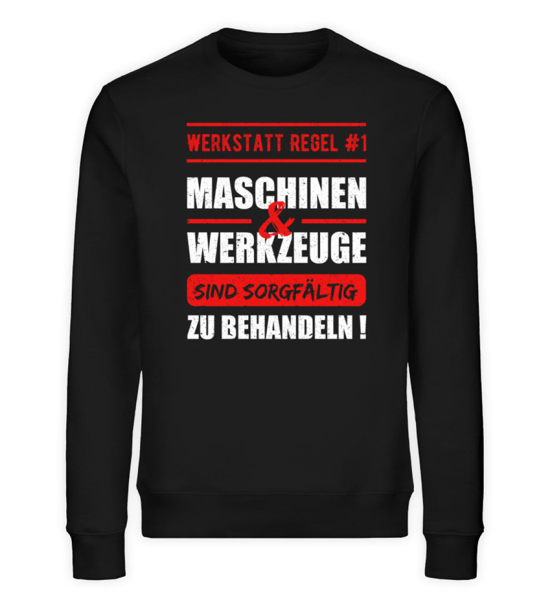 Maschinen und Werkzeuge behandeln Sweater