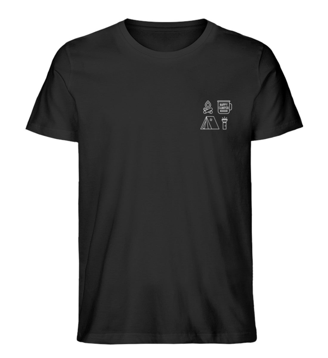 Camping White Shirt