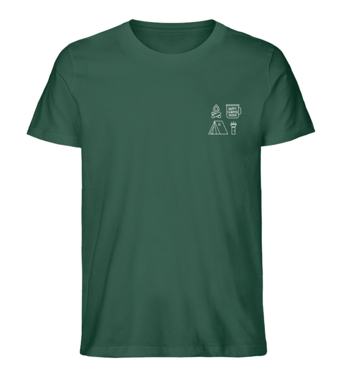Camping White Shirt