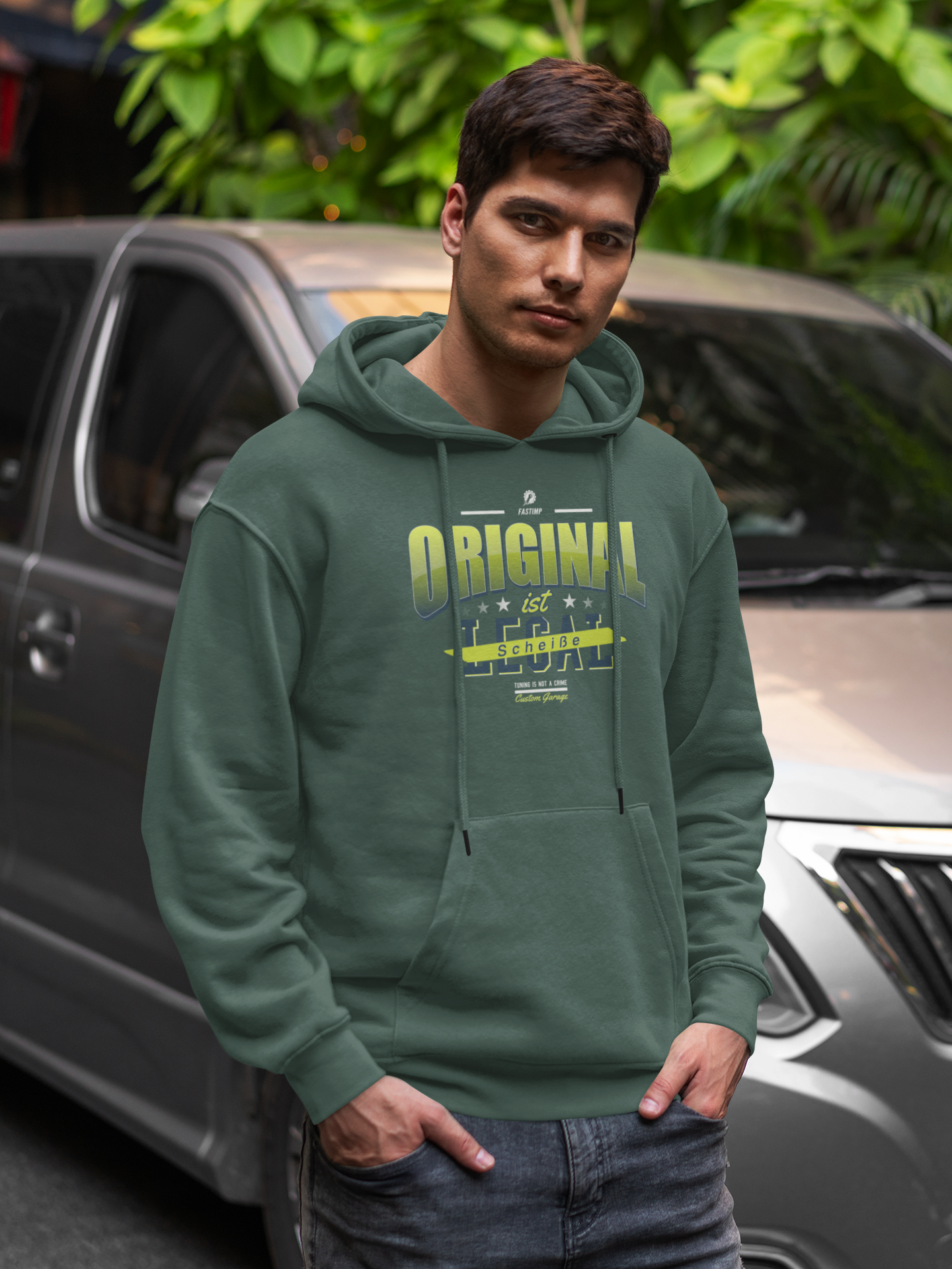 Original ist scheiße Hoodie
