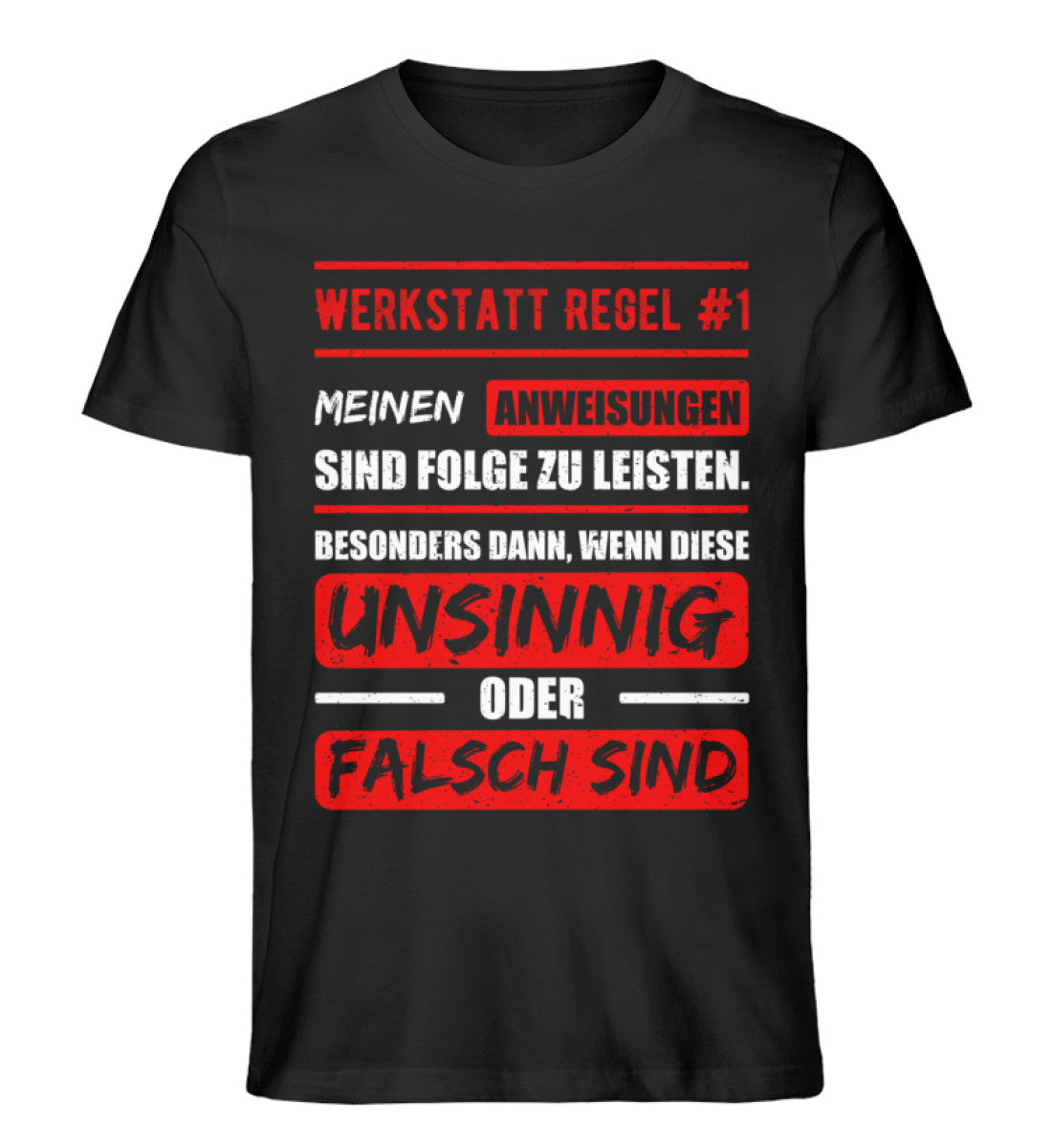 Unsinnigen Anweisungen Folge zu leisten