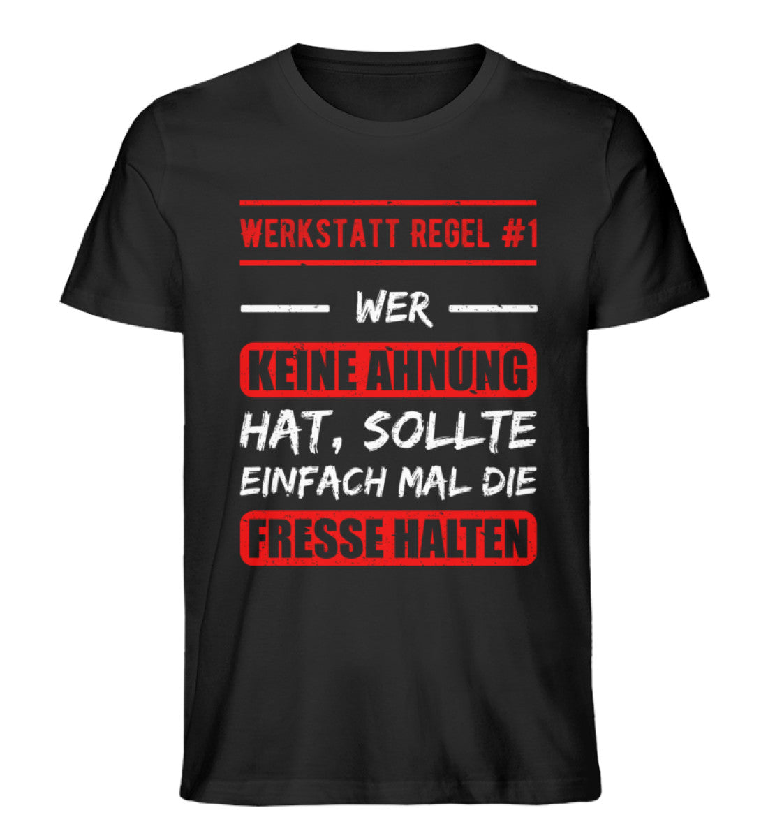 Wer keine Ahnung hat, Fresse halten